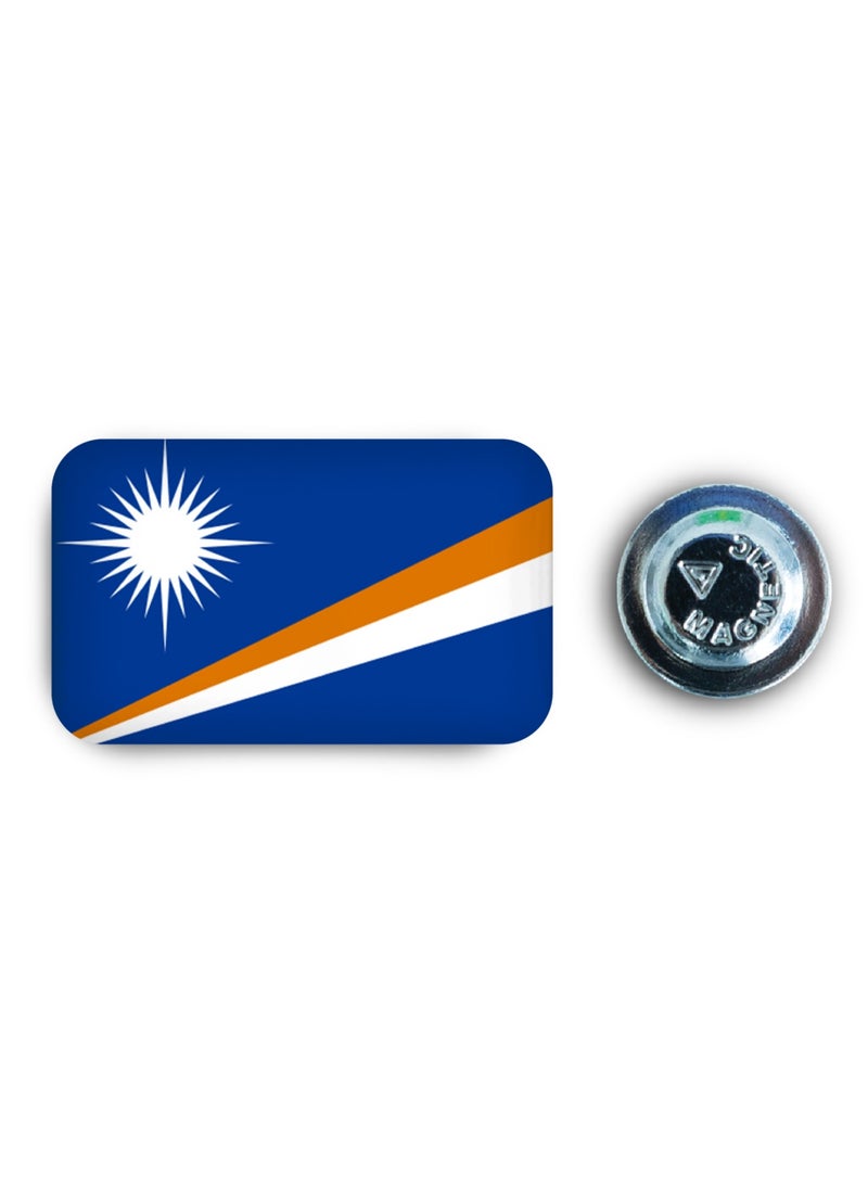 971ميديا شارة مغناطيسية بتصميم علم مارتينيكجزر مارشال - Image 1