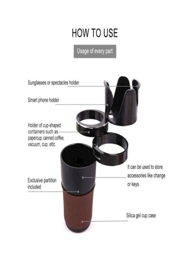 MUNTAQI Multifunction Car Cup Holder - Image 2