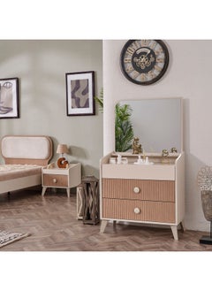 Home Box Kingslay 3-Drawer Dresser with Mirror 42.1 x 150 x 85 cm  - Image 1