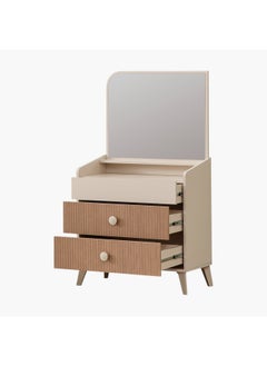Home Box Kingslay 3-Drawer Dresser with Mirror 42.1 x 150 x 85 cm  - Image 5