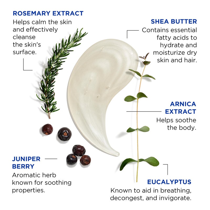 Jack Black Turbo Wash Energizing Body & Hair Cleanser, 3 Fl Oz â€“ Rosemary, Eucalyptus & Juniper Berry â€“ Mens Body Wash, Mens Shampoo, Hair Care, Dual-Purpose Body Wash Men, Sulfateâ€“Free, Pack of 3 - Image 2