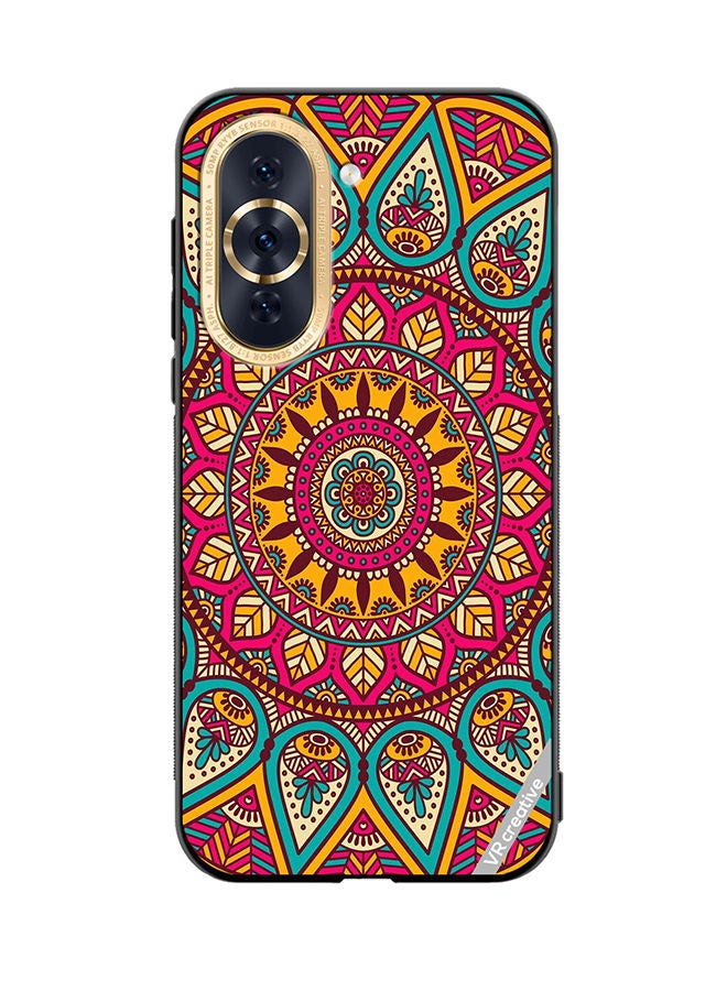 VR CREATIVE Protective Case Cover For Huawei Nova 10 Mandala Design Multicolour - Image 1