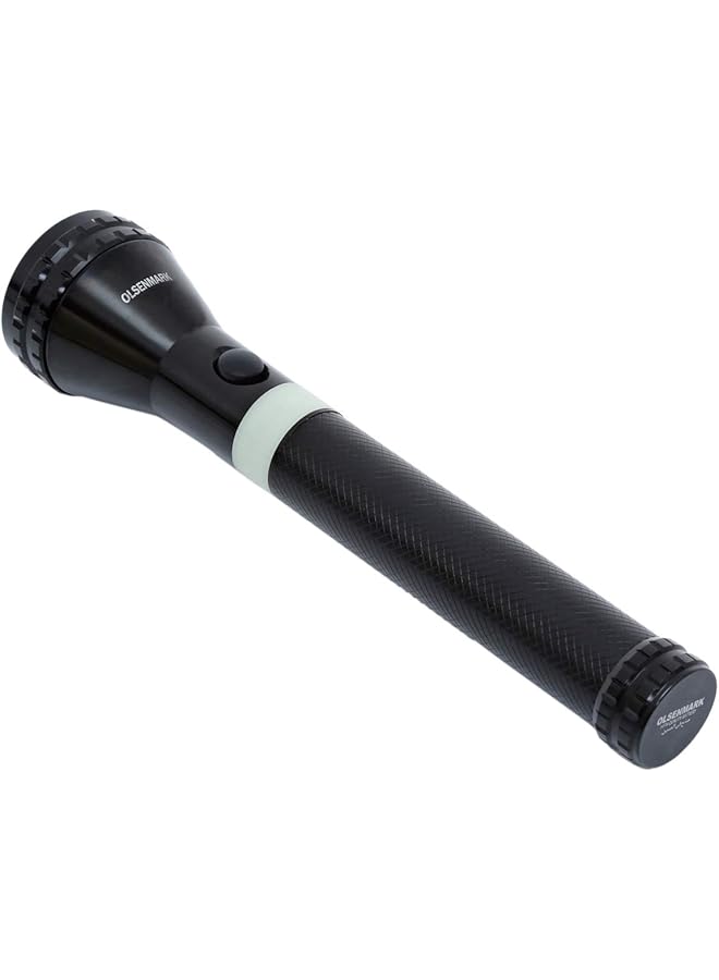 Olsenmark Rechargeable LED Flashlight Super Bright CREE XPE LED Torch Light Built in 2000mAh Battery 2000 Distance Range Powerful Torch for Camping Hiking Trekking Outdoor. - Image 3