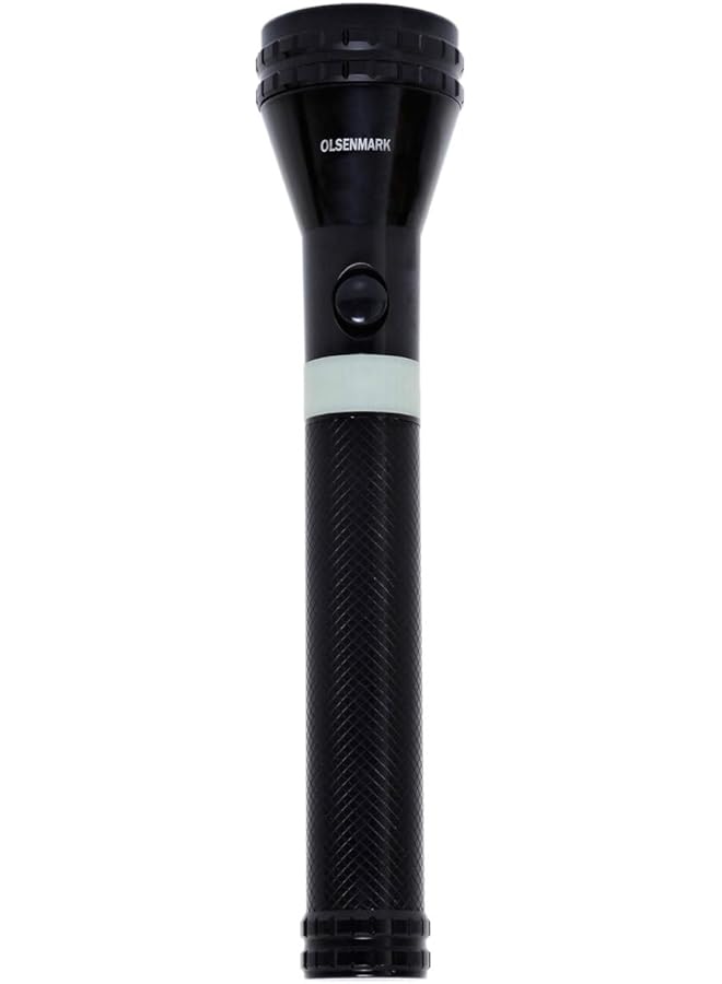 Olsenmark Rechargeable LED Flashlight Super Bright CREE XPE LED Torch Light Built in 2000mAh Battery 2000 Distance Range Powerful Torch for Camping Hiking Trekking Outdoor. - Image 2