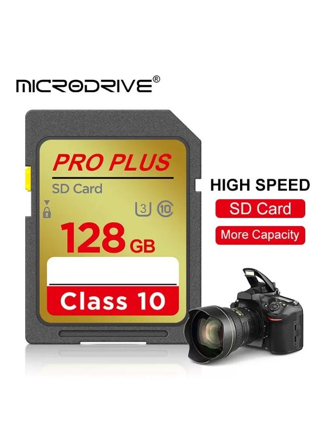 MicroDrive Ultimate SD UHS-I Memory Card for DSLR and Mirrorless Cameras 150MB/s Read & 100MB/s Write 128GB, Class10/U3, Professional High-Performance Edition128 GB - Image 1