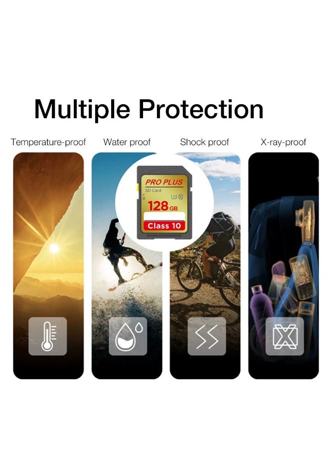 MicroDrive Ultimate SD UHS-I Memory Card for DSLR and Mirrorless Cameras 150MB/s Read & 100MB/s Write 128GB, Class10/U3, Professional High-Performance Edition128 GB - Image 5