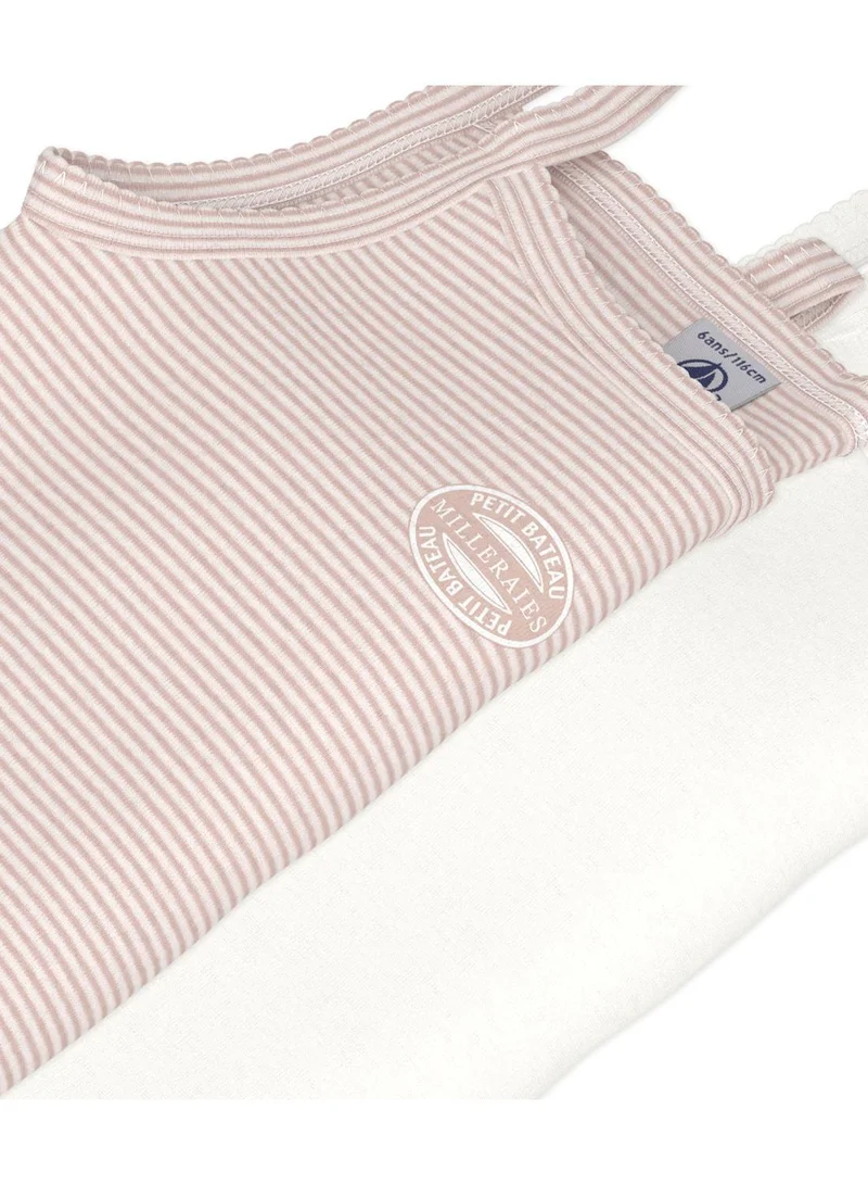 بيتي باتو صدرية قطنية للأطفال بأشرطة رفيعة - عبوة من قطعتين