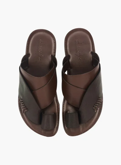 الواحة Men's Arabic Sandals with Toe Loop - Ramadan Collection