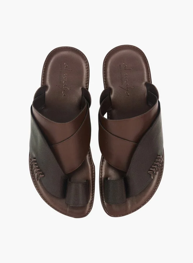 Al Waha Men's Arabic Sandals with Toe Loop - Ramadan Collection
