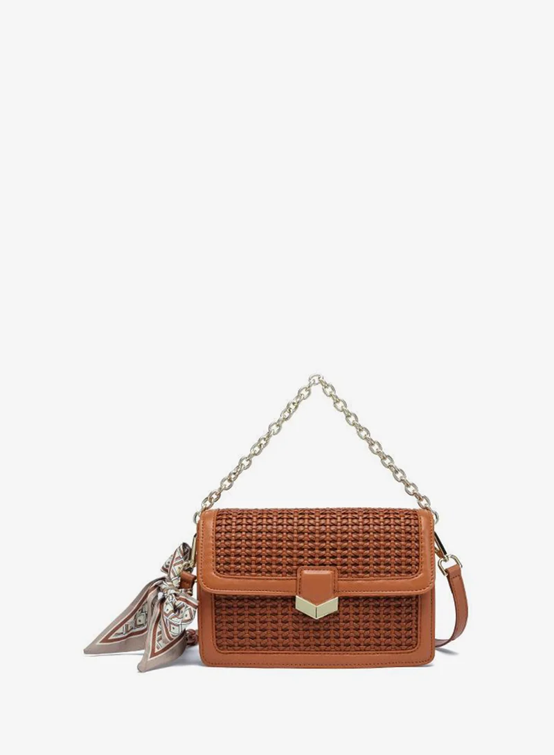 FYOR Woven Textured Crossbody Bag BD 188