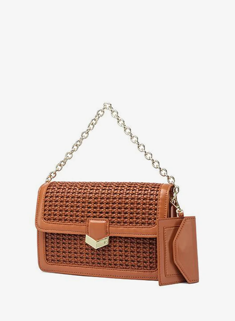 FYOR Woven Textured Crossbody Bag BD 188