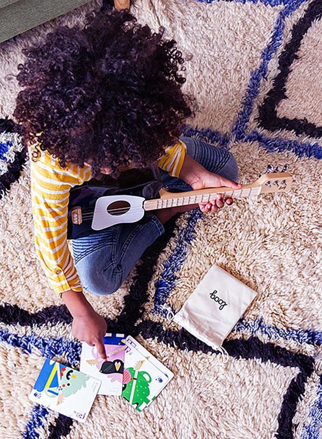 Loog Mini Acoustic kids Guitar for Beginners 3-strings Ages 3+ Learning app and lessons included - Image 5