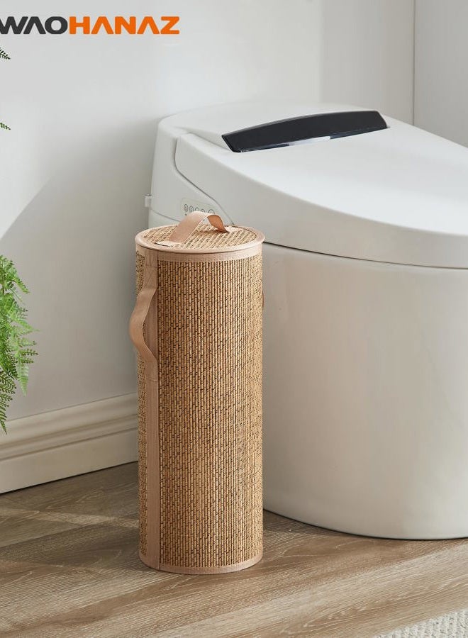 WAOHANAZ Toilet Paper Basket BTB005SK-1 BROWN - Image 2