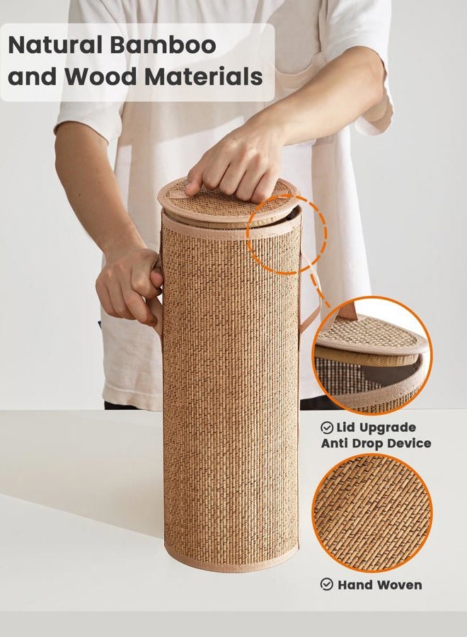WAOHANAZ Toilet Paper Basket BTB005SK-1 BROWN - Image 5