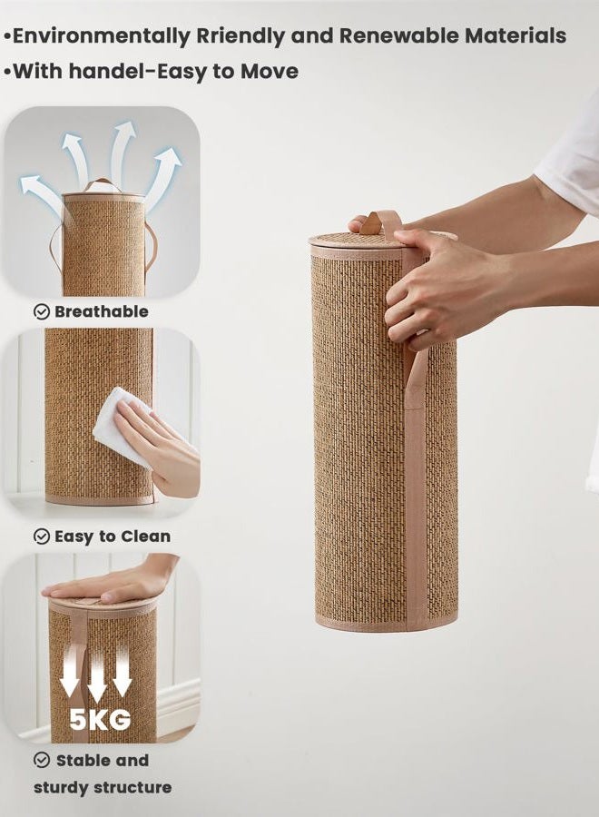 WAOHANAZ Toilet Paper Basket BTB005SK-1 BROWN - Image 4