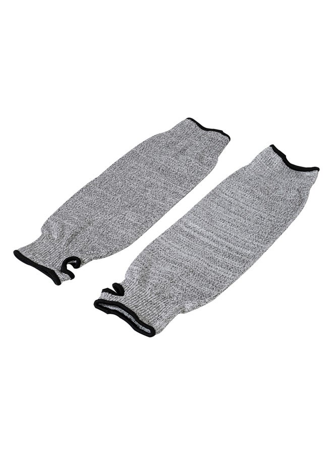 السنيدي واقي ذراع مقاوم للقطع، رصاصي، مقاس 4.5*1.4 سم - Image 1