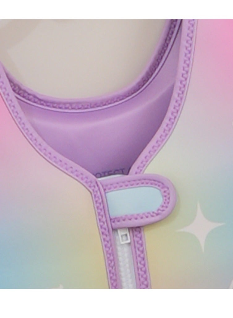 سترة السباحة للأطفال ذات الطفو القابل للتعديل، معدات مساعدة للتدريب على السباحة، مساعدة الطفو للأطفال، ودعم تعلم السباحة. - Image 3