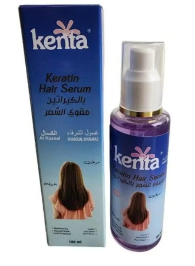 Kenta Keratin Hair Serum 100ml – Deep Nourishing Formula for Silky, Strong & Frizz-Free Hair