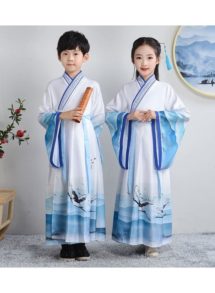 general Traditional Girl's Ancient Hanfu Costume - Elegant Princess Performance Dress for Stage, Cosplay & Cultural Events - Image 1