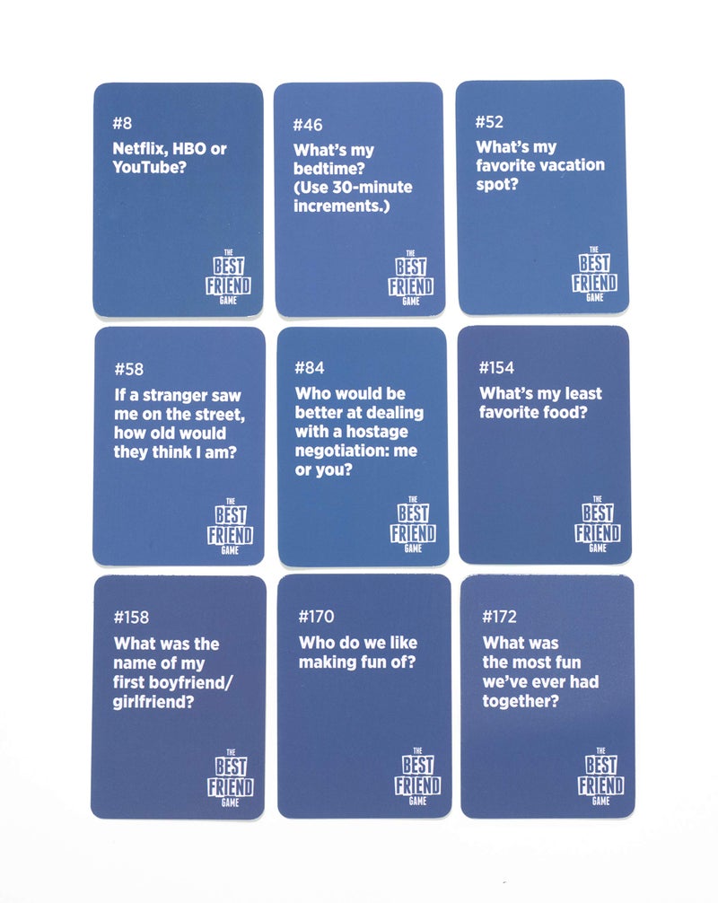 DSS Games The Best Friend Game: Think You Know Your Friends? [A Party Game | Card Game for Adults & Teens for Friends | Birthday Gift | Game Night] - Image 5