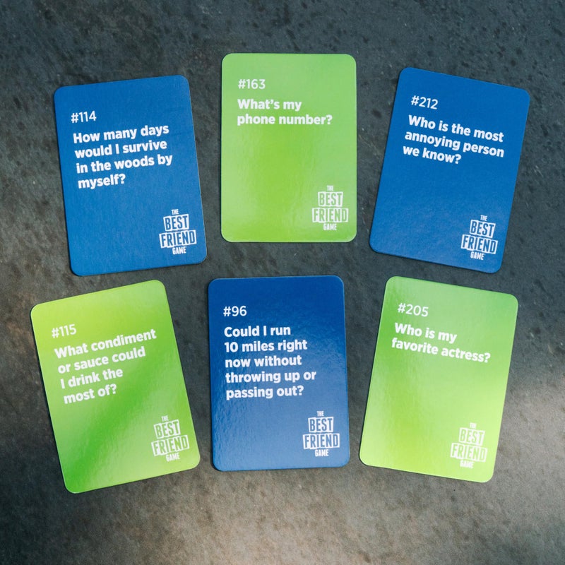 DSS Games The Best Friend Game: Think You Know Your Friends? [A Party Game | Card Game for Adults & Teens for Friends | Birthday Gift | Game Night] - Image 3