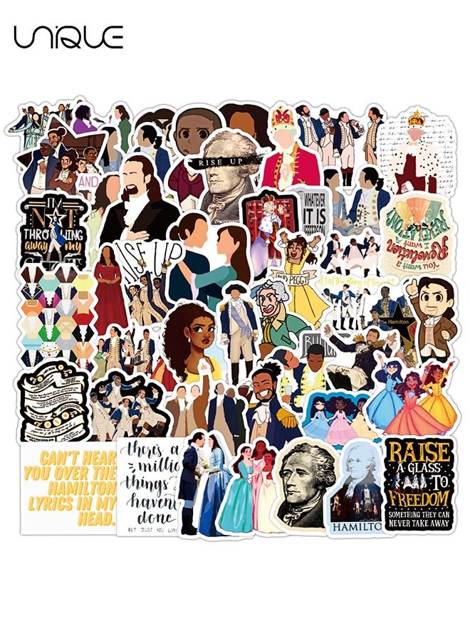 Unique Stickers Waterproof, 50 classic American Drama Hanmi Musical Graffiti Stickers Luggage Luggage Notebook Thermos Cup Stickers - Image 5