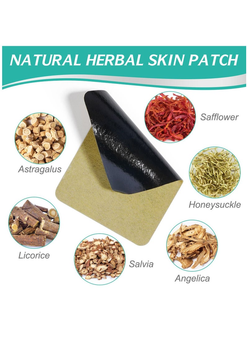 Sefudun 8 Pieces Varicose Veins Treatment for Legs Varicose Veins Patch Relief Leg Pain Vasculitis Spider Varicose Vein Strengthen Capillary Health and Improve Blood Circulation - Image 3