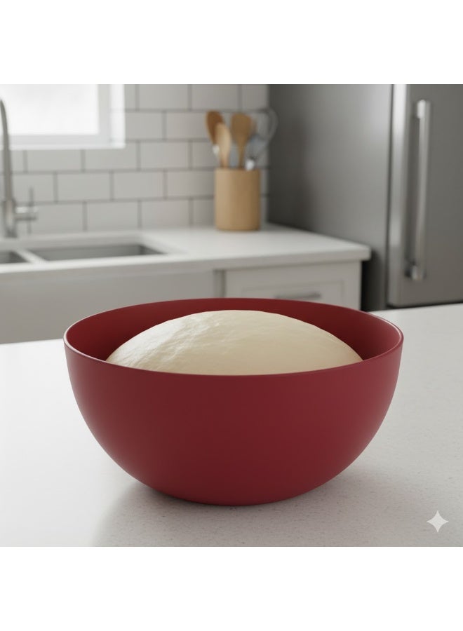 favilla Multi-purpose bowl – durable plastic – burgundy color – code 617 - Image 2