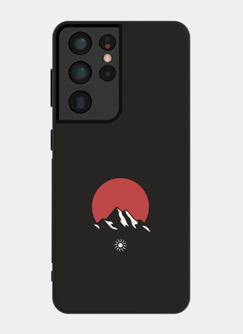 بكسلات كفر سامسونج جالكسي اس 21 الترا جبل اسود - Image 1