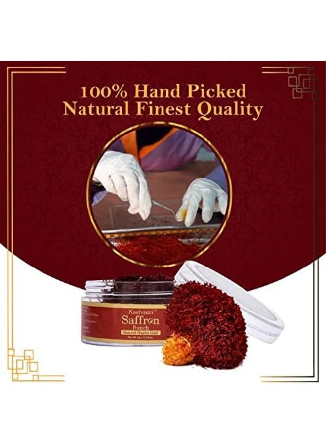 VEDAPURE A Grade Original Kashmiri Saffron 5g, pack of 2 - Image 4