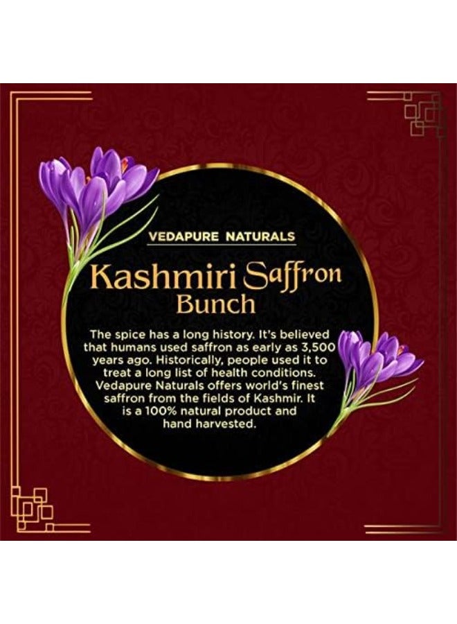 VEDAPURE A Grade Original Kashmiri Saffron 5g, pack of 2 - Image 5