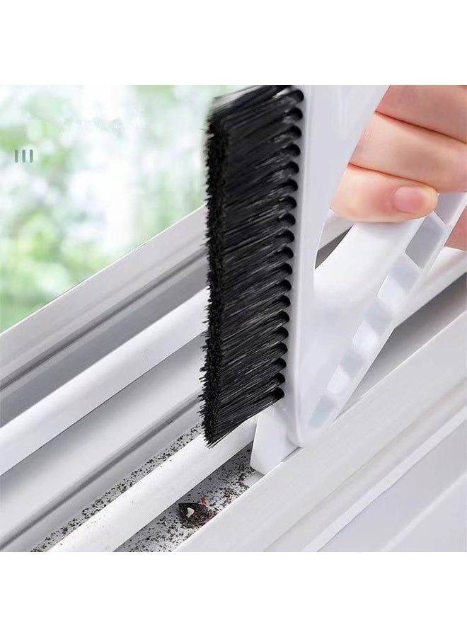 Relex Window Cleaner, Glass Surface Wiper Cleaning Brush, Hand-held Crevice Window Track Cleaning Brushes for Window Cleaning, Cooktop - Image 2