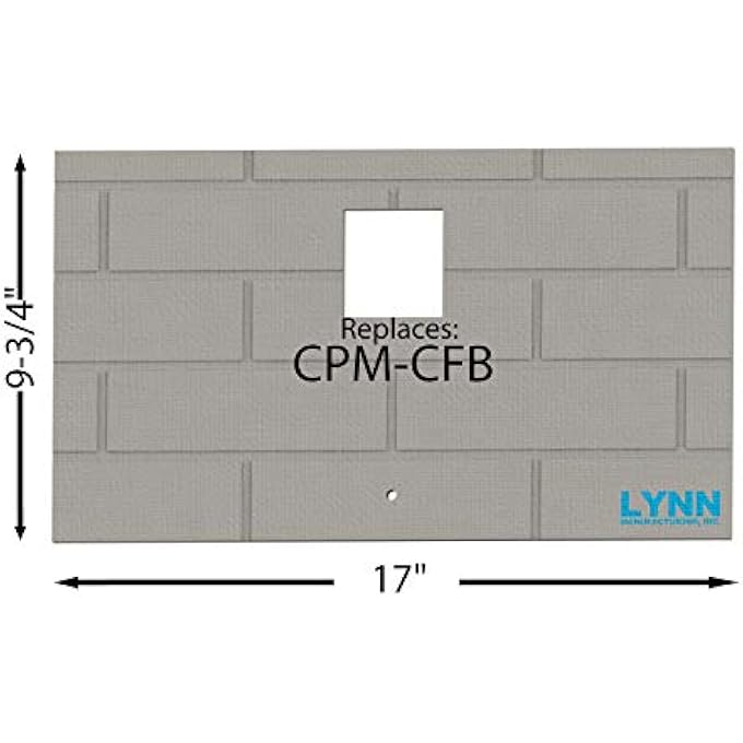 REPLACEMENT ENGLANDER PELLET STOVE, CPM, FIBERBOARD, FIREBRICK, CPM-CFB, 2408A - Image 2