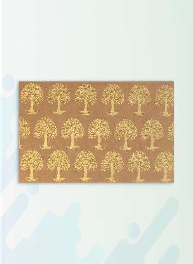 Packmate Tree Free Paper Packmate Shagun Envelope (Banyan Tree Design) - (Pack of 20) Made of 100% Recycled Paper - Image 2