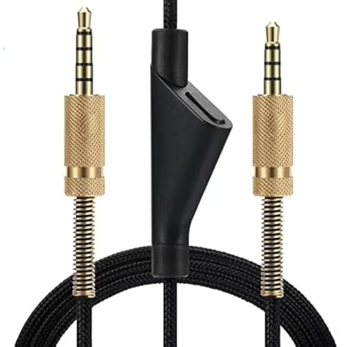 Cypher.V Replacement Cable Cord for Astro A40/A40TR/A10 Gaming Headsets, Aux Wire with Volume Mute Function 2.0 M 6.5 Feet Compatible with Xbox-one PC Ps4 etc (Mute) - Image 5