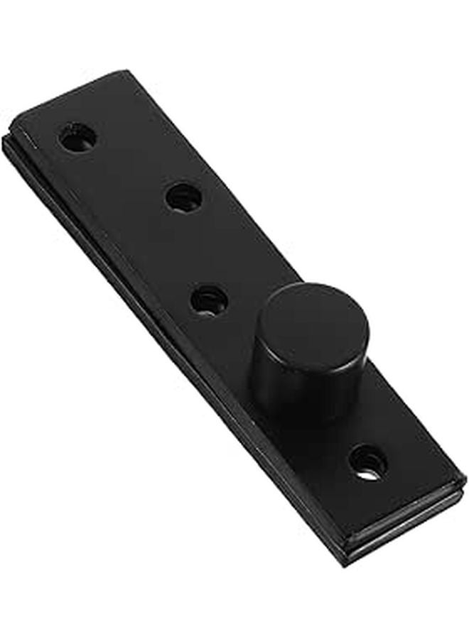 Matte Black Stainless Steel 360 Degree Rotatable Door Hinge for Wood Doors - Image 1