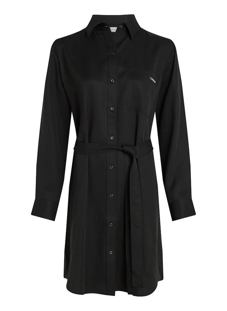 كالفن كلاين جينز Belted Shirt Dress