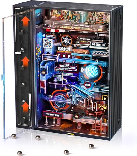 ROKR 3D Puzzles Building Toy Sets Marble Run Model Kits for Adults DIY Hobbies for Men Women Parallel World MR01S - Image 1