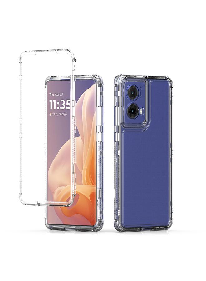 اس-توب جراب لهاتف موتورولا موتو جي 85 5 جي، جراب أكريليك شفاف - Image 1