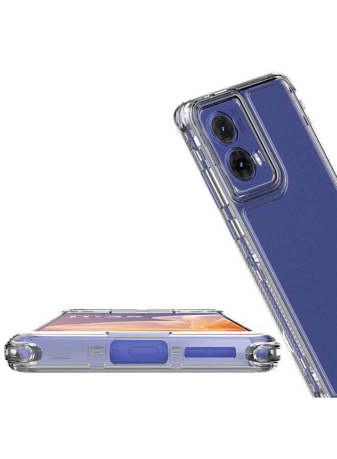 اس-توب جراب لهاتف موتورولا موتو جي 85 5 جي، جراب أكريليك شفاف - Image 5