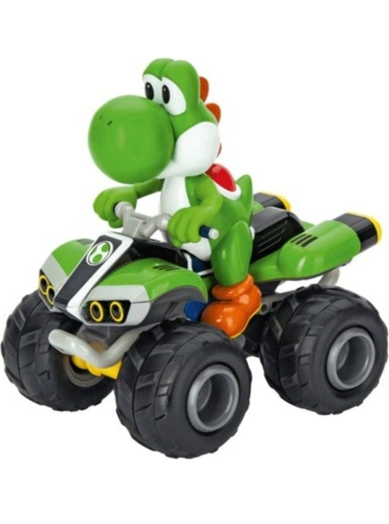 كاريرا RC Super Mario Yoshi Remote Control Car 1:20 Scale – 9 km/h Speed, Rechargeable Battery, Off-Road Tires, Kids 6+ - Image 3