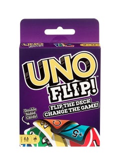 Mattel Toys Mattel Games UNO FLIP! Family Classic Card With 112 Portable Cards For Party and  Traveling  for Kids  - Image 1