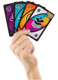 Mattel Toys Mattel Games UNO FLIP! Family Classic Card With 112 Portable Cards For Party and  Traveling  for Kids  - Image 5