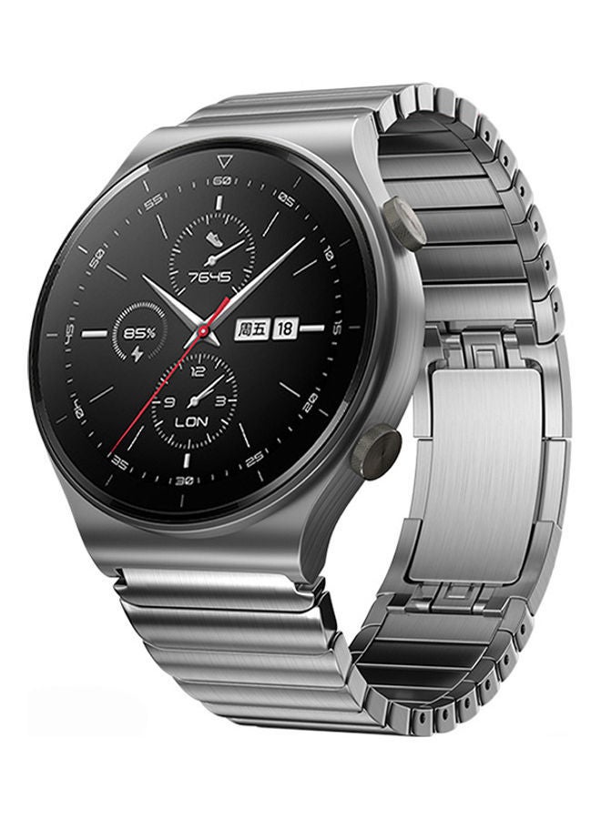 NIBEMINENT Replacement Band For Huawei GT2 Pro Silver  - Image 1