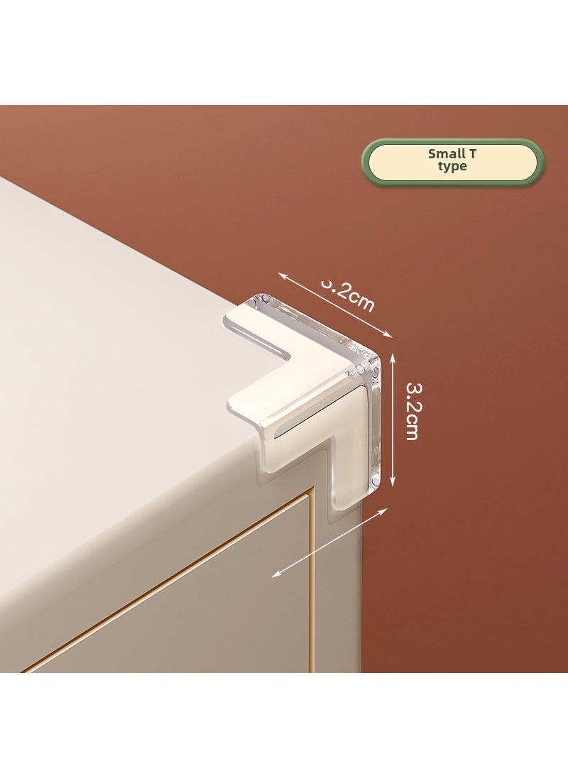 Generic Kids Safety Corner Guards PVC Edge Protector Small T-type (3m adhesive paste) 