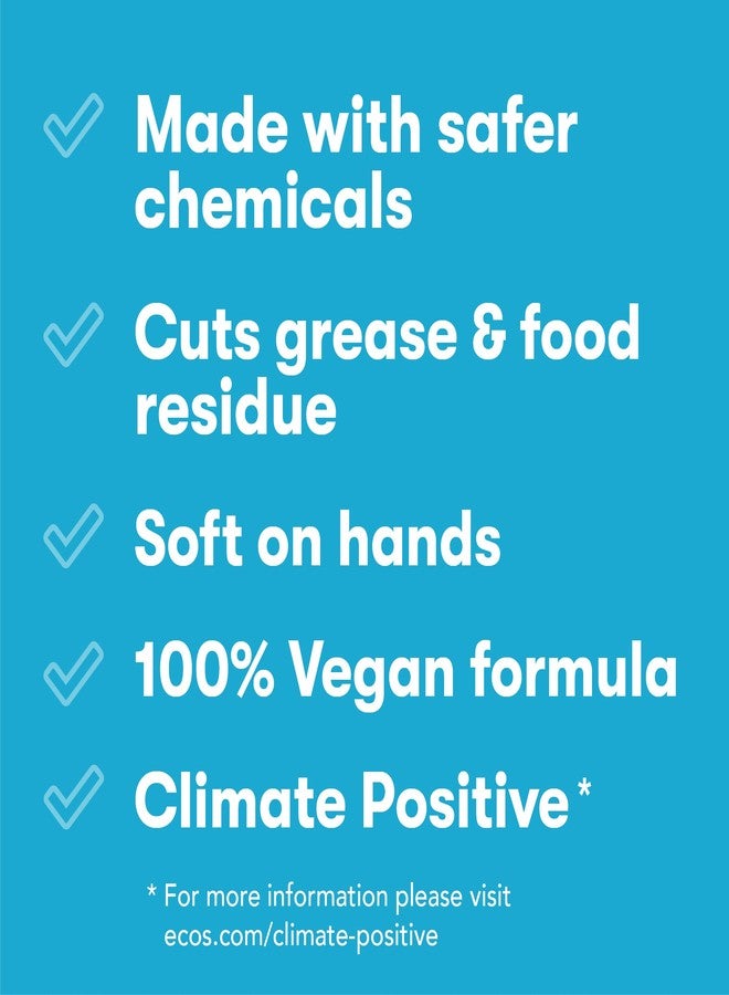 earth friendly products ECOS® Hypoallergenic Dish Soap, Natural Lavender, 25 Fl Oz (Pack of 2) - Image 2