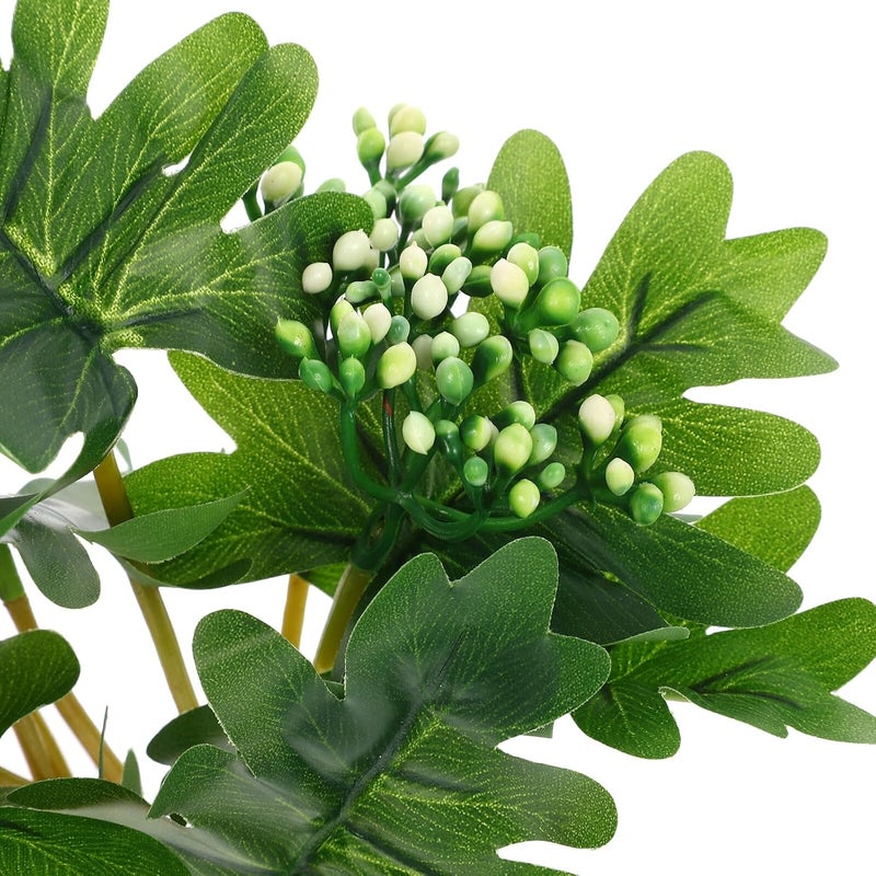 نبات حوض السمك الاصطناعي زينة ديكور حوض السمك الزخرفي من الراتنج عشب مائي محاكي لتنسيق منظر حوض السمك المنزلي - Image 5