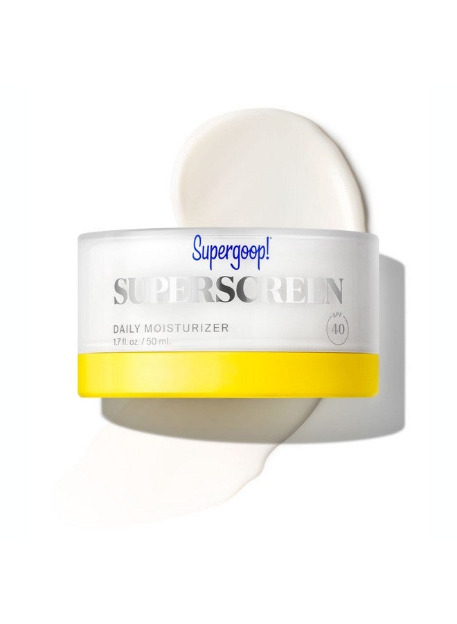 Supergoop! Superscreen 1.7 Fl Oz Spf 40 Pa+++ Hydrating Daily Moisturizer Sunscreen Protection From Uv Rays + Helps Filter Pollution & Blue Light - Image 1