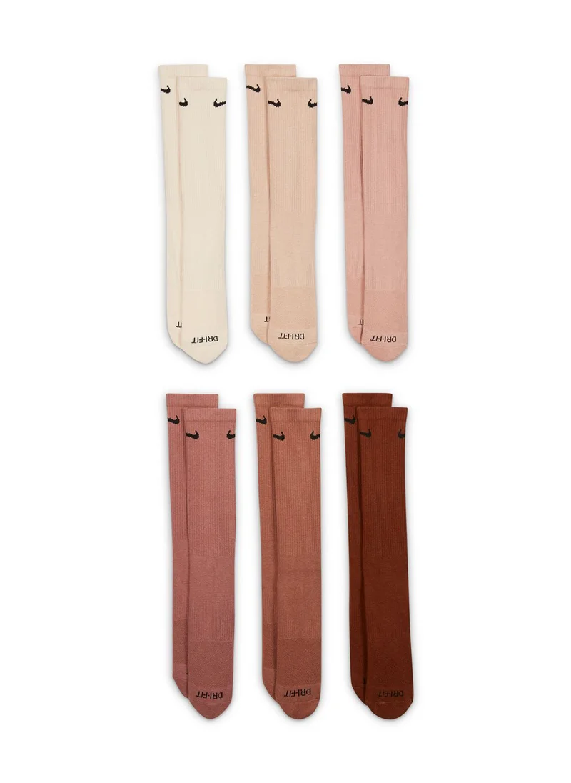 Nike 6 Pack Everyday Plus Cushion Socks