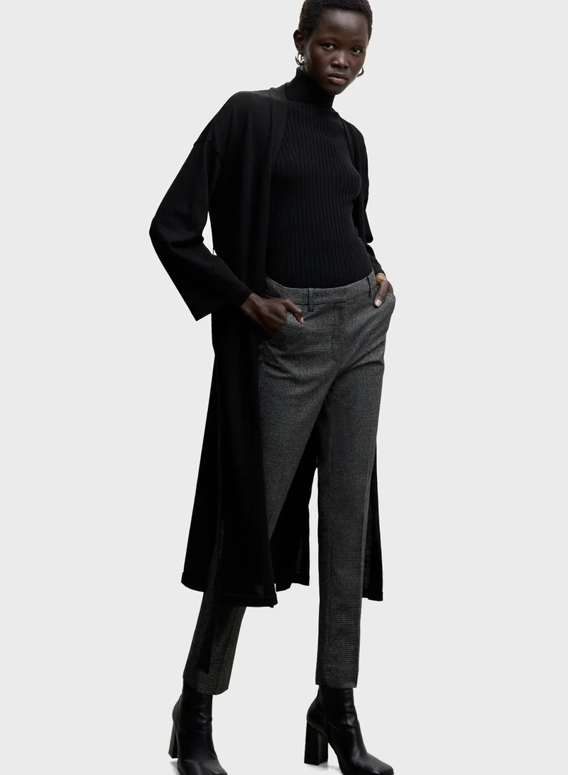 MANGO Tie Detail Cardigan